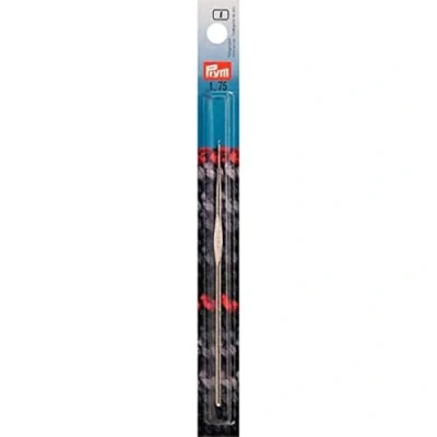 Image of Prym Yarn Crochet Hook, Steel, Silver, 1.75 mm, One Size