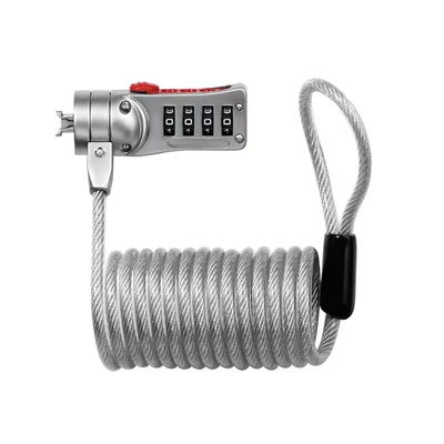 Image of Master Lock Combi Computer Cable 1.8m x 5mm MLK2120E