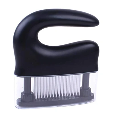 Image of Stainless Steel Meat Tenderizer Kitchen Tools Needle Hammer Steak Beef Gadgets for Cooking BBQ
