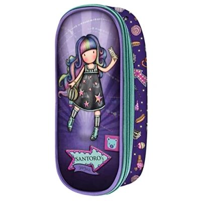 Image of Santoro Gorjuss Zip Around Pencil Case Up and Away