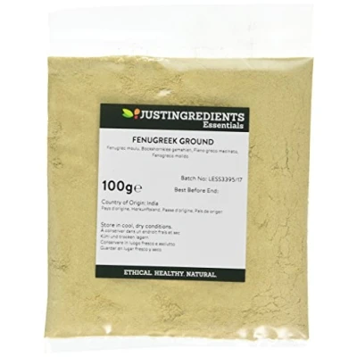 Image of JustIngredients Essentials Fenugreek Ground, 100 g Pack of 5