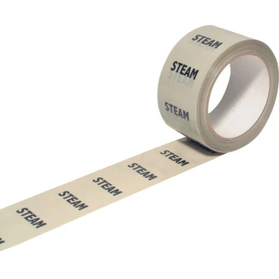 Image of Avon 50mm x 33m Steam Pipeline Identification Tape