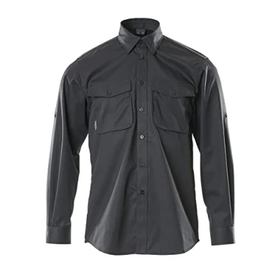 Image of Mascot Mesa Black Shirt 39 40 Medium 15.5&quot;