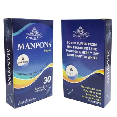 Image of MANPONS Gift For Him Man Men Boyfriend Husband Rude Idea Fun Friend Birthday Boss Practical Joke Prank Item Adult Christmas Stocking Filler Secret Santa Present Brother Novelty