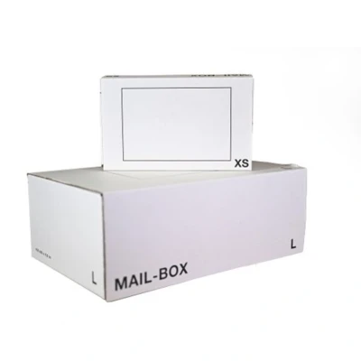 Image of LSM 395 x 255 140 mm Large Mailing Box White (Pack of 20)