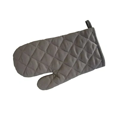 Image of Downview Plain &amp; Simple Oven Mitt Silver Grey