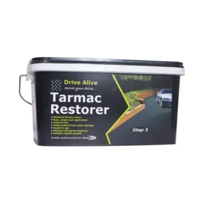 Image of Bond It 4L tarmac RESTORER Sealer coating Drive Alive Protecting Paths Driveway water based for drives and pathways.