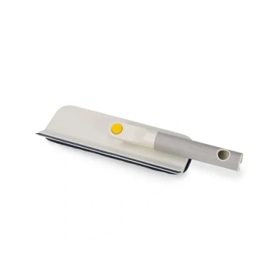 Image of Joseph CleanTech 2 in 1 Glass Cleaning Squeegee with Microfibre Pad and Foldable Handle