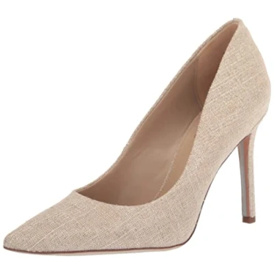 Image of Sam Edelman Women&#039;s Hazel Pump, Natural, 8.5 UK
