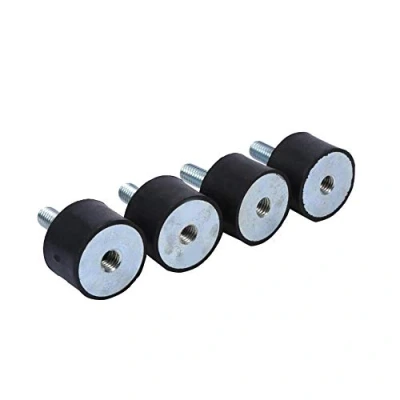 Image of Rubber Mounts Mechanical Vibration Damping Shock Absorber 4 Pcs M8 M6 Anti Lsolator Car Boat Bobbins(VD30*20 M8*23)