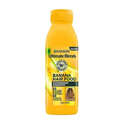 Image of Garnier Ultimate Blends Nourishing Hair Food Banana Shampoo For Dry 350ml