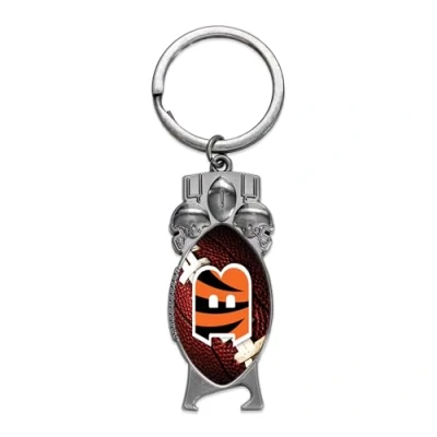 Image of Rico Industries NFL Football Cincinnati Bengals Sculpted Bottle Opener Keychain Great Gift Item
