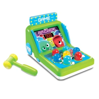 Image of BLADEZ Toyz Whack A Mole Game Arcade Games for Kids with, Hilarious Sounds, Light Up Features &amp; Electronic Scoreboard Fast Paced Intense Bash the Toys Boys, Girls Age 3+ All Family