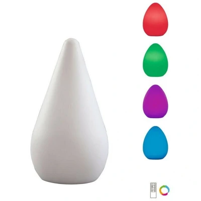 Image of Palma Table Lamp Induction LED RGB Outdoor IP44, Opal White