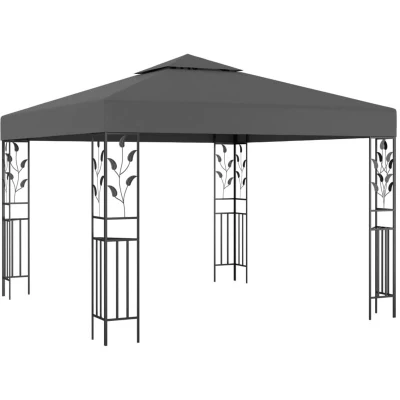 Image of vidaXL Gazebo 3x3 m Anthracite