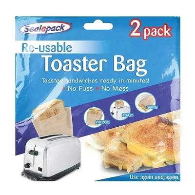 Image of Sealapack SAP010 24 Toaster Bag, Plastic, Silver