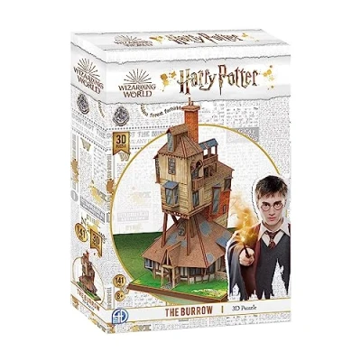 Image of University Games 08436 Harry Potter The Burrow 3D Puzzle