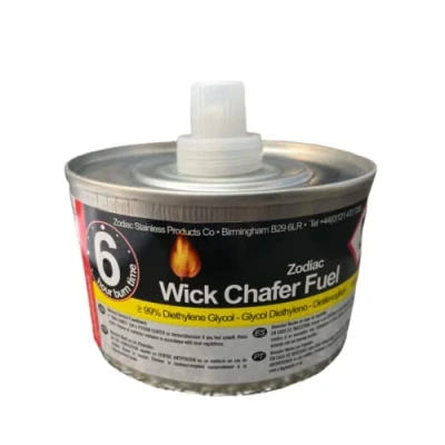 Image of Astrolux Zodiac 12 x 6 Hour Quality Chafing Dish Fuel Tins with Wick Catering, Caterers Food Buffet Serving