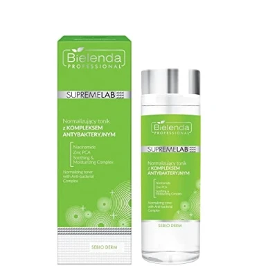 Image of Bielenda Supremelab Normalizing Face Tonic with Antibacterial Complex 200ml