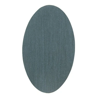 Image of 6 Piece Knee Patches Dark Grey. Iron Pads to Protect Your Clothes and Repair of Trousers, Jackets, Sweaters, Shirts. 16 x 10 cm.
