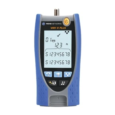 Image of TREND Networks R158008 VDV II Plus Cloud Connected Voice, Data and Video Cable Verifier Copper Tester Advanced Wiremap &amp; Troubleshooting Tool