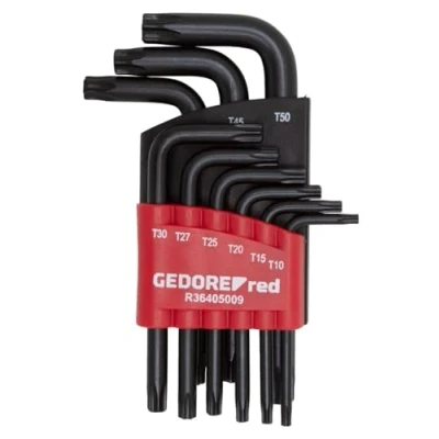 Image of Gedore Offset screwdr.set TX T10 50 9pcs