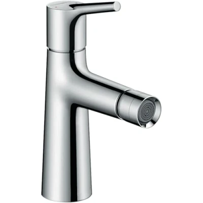 Image of hansgrohe Talis S bidet tap, pop up waste, chrome