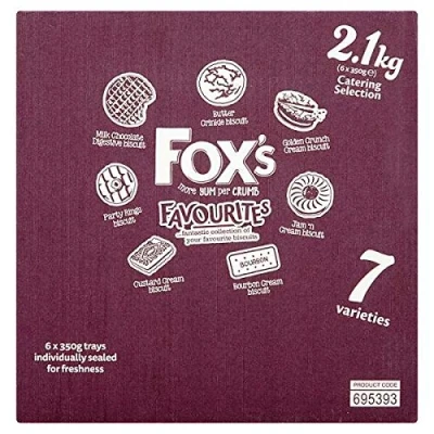 Image of Fox&#039;s Favourites Catering Selection 6 x 350g (2.1kg) (Pack of 2.1kg)