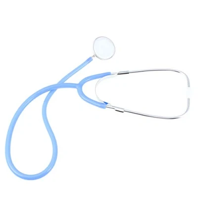 Image of Toyvian Children Stethoscope Toy Medical Pretend Play Virtual Single Player Working Doctor Nurse Educational Toys (Blue)