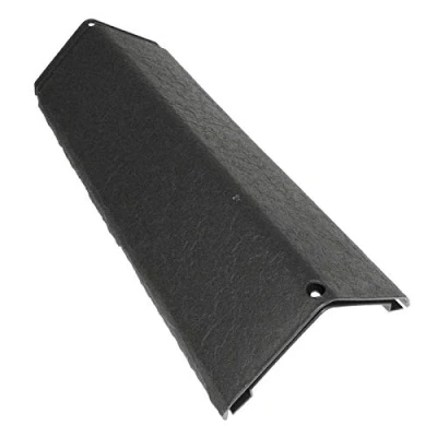 Image of 4 x Slate Grey Enviro Tile Ridge Cap Roof Lightweight Synthetic Plastic Roofing Capping