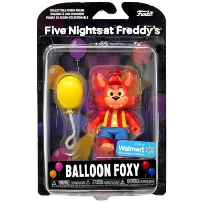 Image of Funko Action Figure: Five Nights At Freddy&#039;s (FNAF) SB Balloon Foxy Collectable Toy Gift Idea Official Merchandise for Boys, Girls, Kids &amp; Adults