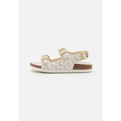 Image of Michael Kors Kids Lorek 2 Sandals for kids, Size: 10.5K, Vanilla High quality imitation leather