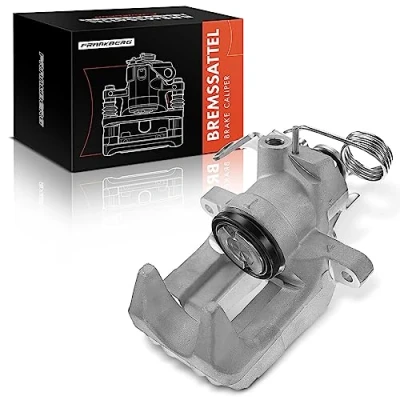 Image of Frankberg Brake Caliper Rear axle Left Compatible with A4 1997 2001 A6 2005 Superb I 2008 P.a.s.s.a.t 1996 Replace# 8E0615423