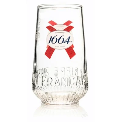 Image of Kronenbourg 1664 Pint Glass Glasses Beer Lager Roxley Man Cave