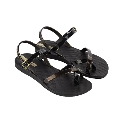 Image of Ipanema Fashion Sand X Kids Sandal, Black Gold Black, 13 UK Child