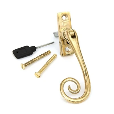 Image of From The Anvil Polished Brass Slim Monkeytail Espag LH