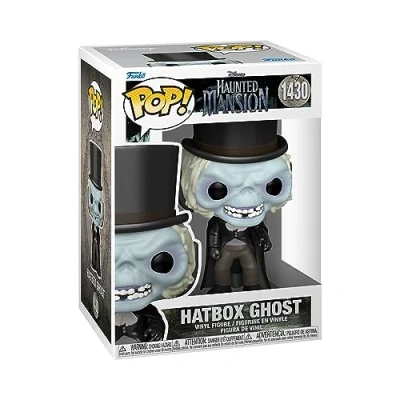 Image of Funko POP! Disney: the Haunted Mansion Hatbox Ghost Collectable Vinyl Figure Gift Idea Official Merchandise Toys for Kids &amp; Adults Movies Fans Model Collectors and Display