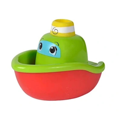 Image of Simba 104010022 ABC boat/foam bubbles come from the chimney/11 cm