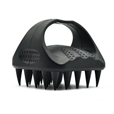 Image of Scalp Massager Silicone Shampoo Brush for Head Massage and Deep Cleanse Exfoliating Dandruff Removal Healthy Hair Growth