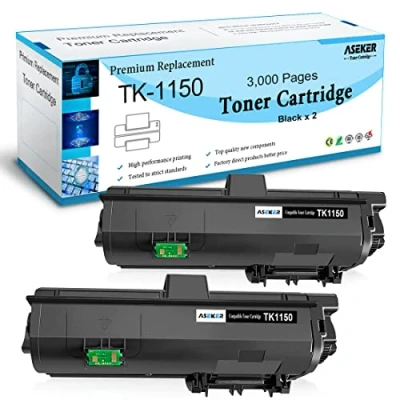 Image of ASEKER Compatible TK1150 TK 1150 Toner Cartridge 1T02RT0NL0 for Kyocera ECOSYS M2135dn M2635dn M2635dw M2735dw P2235dn P2235dw Printers 3000 Pages (2 Black)
