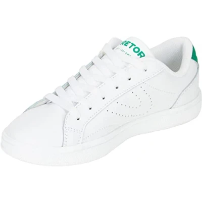 Image of TRETORN women&#039;s Center Court Sneaker, White Green, 5 UK
