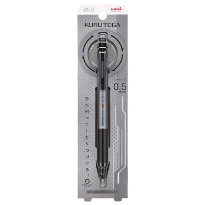 Image of uni Kuru Toga KS Mechanical Pencil 0.5mm Metallic Grey [M5 KS]