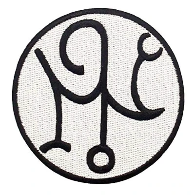 Image of Protection Symbols Against Evil Patch Embroidered Applique Iron On Sew Emblem