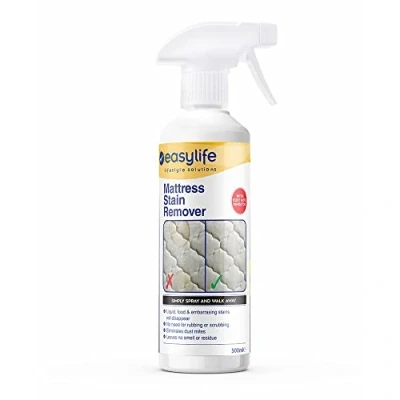 Image of Mattress Stain Remover Remove Even Old Stains Effortlessly Simply Spray and Walk Away Simple Organic Solution Supplied in 500ml Child Resistant Bottle Easylife Lifestyle Solutions