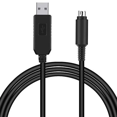Image of Suamdoen USB RS232 to mini DIN 8P male Programming CAT cable With FTDI for Yaesu FT 857 857D 897D CT 62 Kenwood PG 5G 5H NEC plasma (For 62)