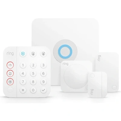 Image of RING Alarm (2nd gen) 5 Piece Security Kit, White