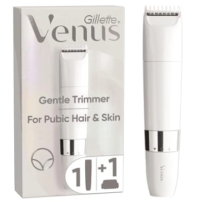 Image of Gillette Venus Pubic Hair Trimmer for Women, Bikini Gentle Removal