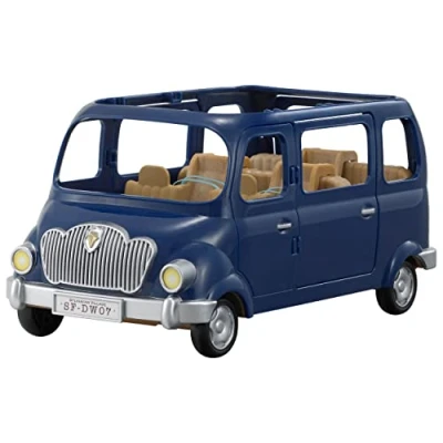 Image of Sylvanian Families 5274 Family Siebensitzer Doll Car, Multicolor