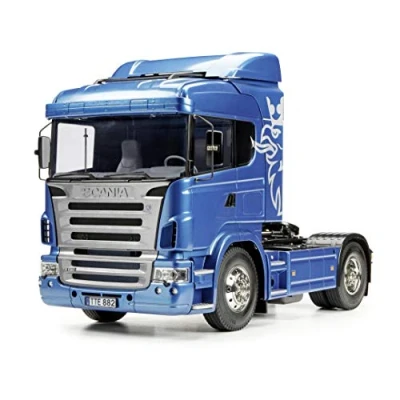 Image of TAMIYA 56318 300156318 Elektro LKW Bausatz Vehicle 1:14 Scania R470 Highline 4x2 BS, Assembly Kit, RC, Remote Control, Truck, Construction Toy, Model Making, Crafts, N.A