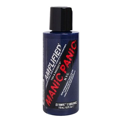 Image of Manic Panic Amplified Cream Formula, Atomic Turquoise, 0.118 kg